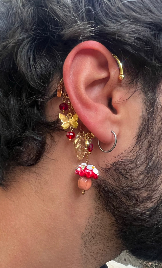Garden Whispers Earcuff (no ear holes needed ⋆˙⟡)