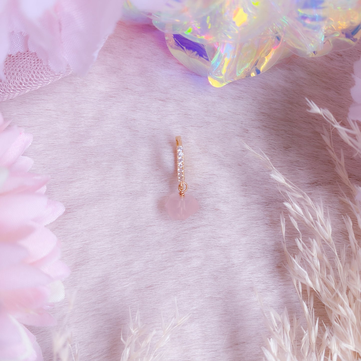 Sparkly Mystic Crystal Hoop