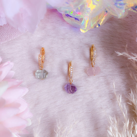 Sparkly Mystic Crystal Hoop