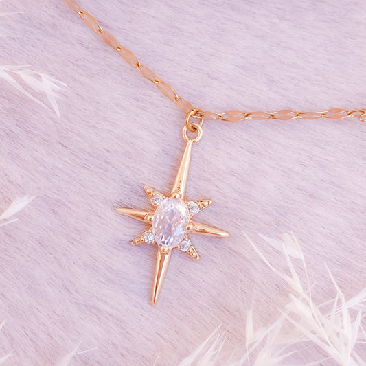 Big North Star Necklace