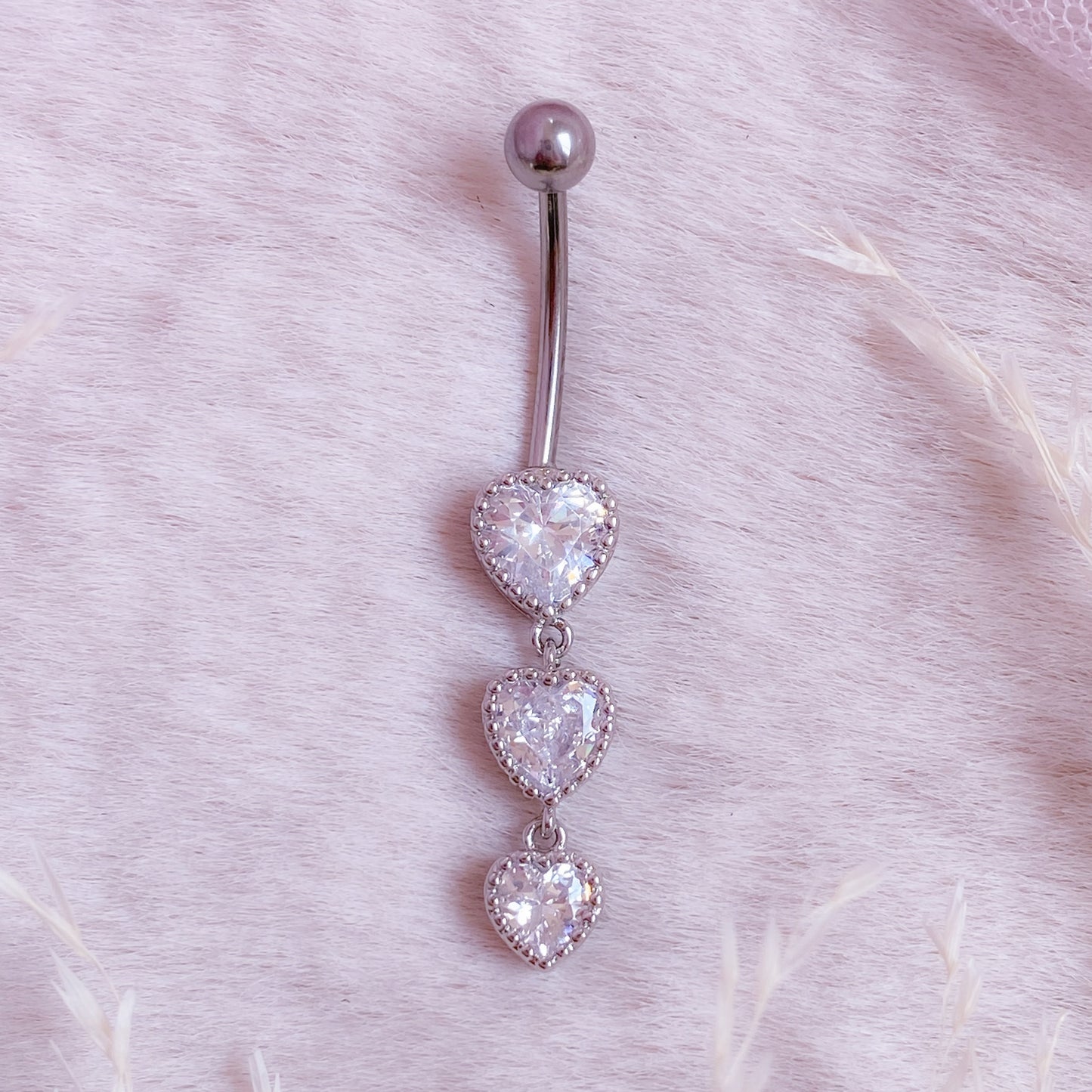 Love Cascade Belly Button Bar