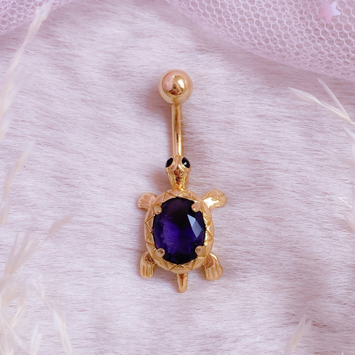 Sea Turtle Belly Button Bar