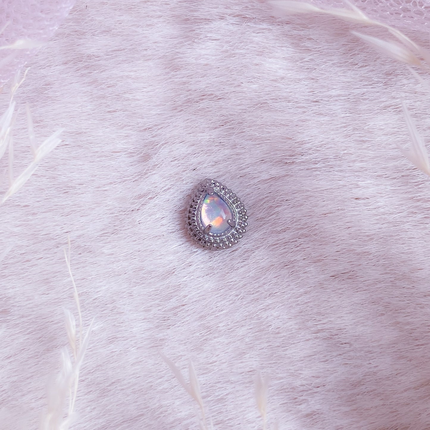 Opal Tear Piercing