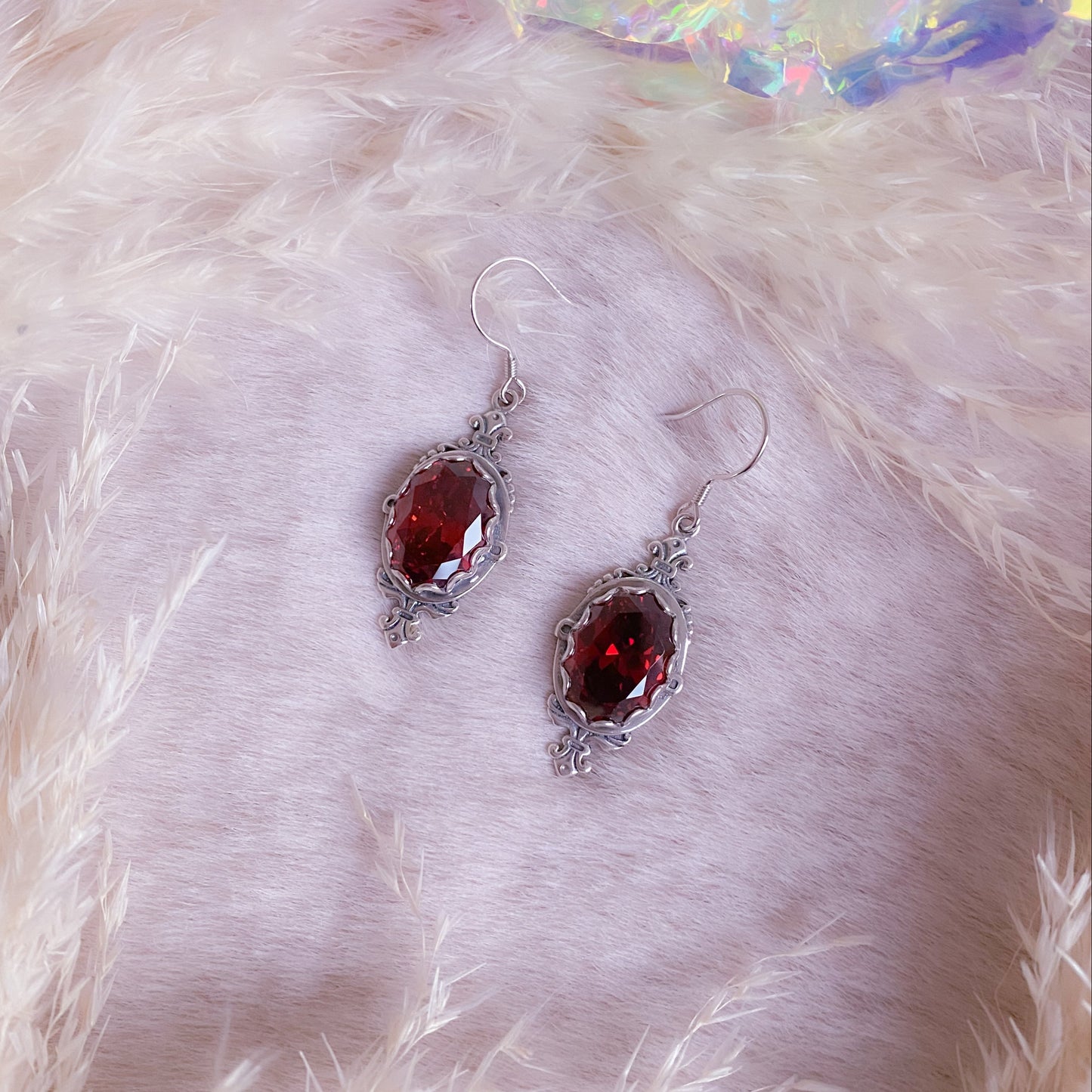 Blood Amulet Earrings