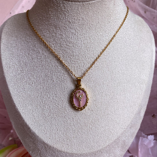 Lunar Medallion Necklace