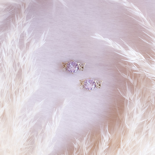 Butterfly Stud Earring