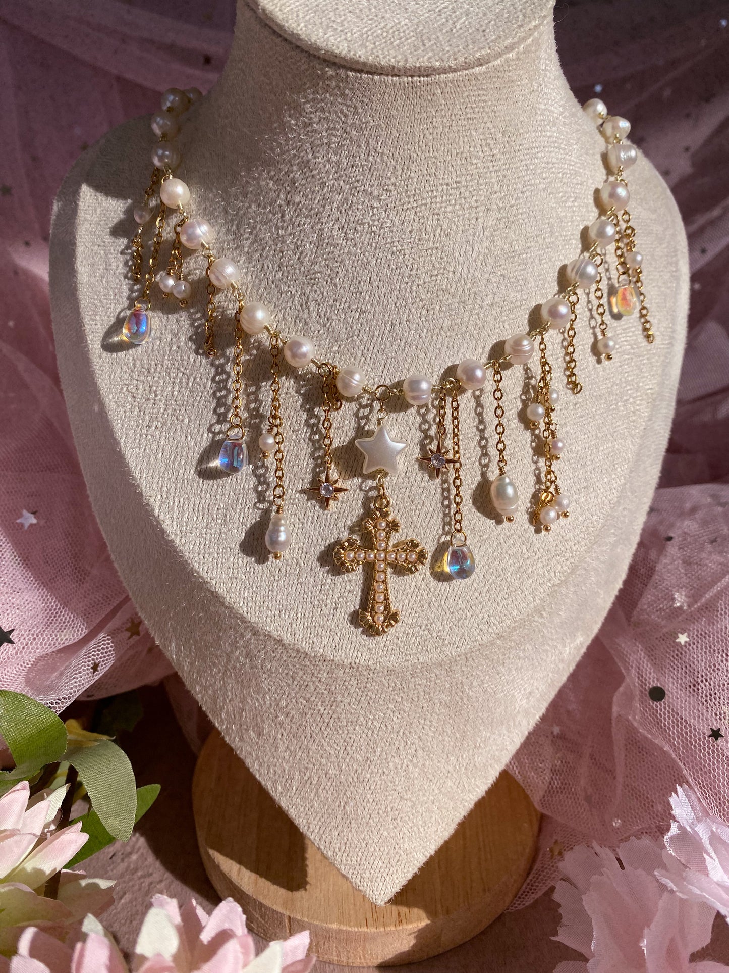 Angelic Starfall Necklace