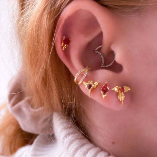 Gothic Love Piercing