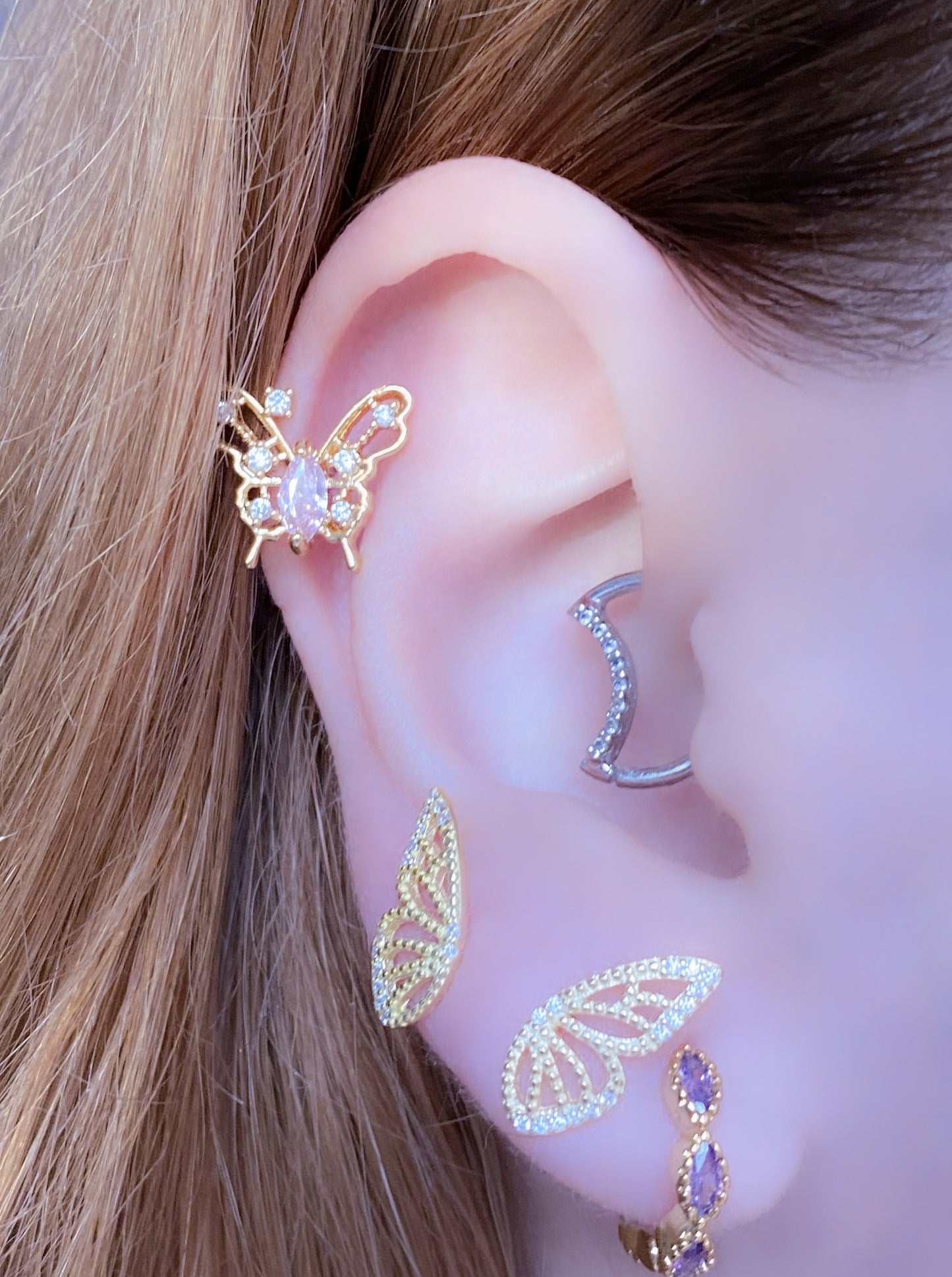 Butterfly Princess Stud