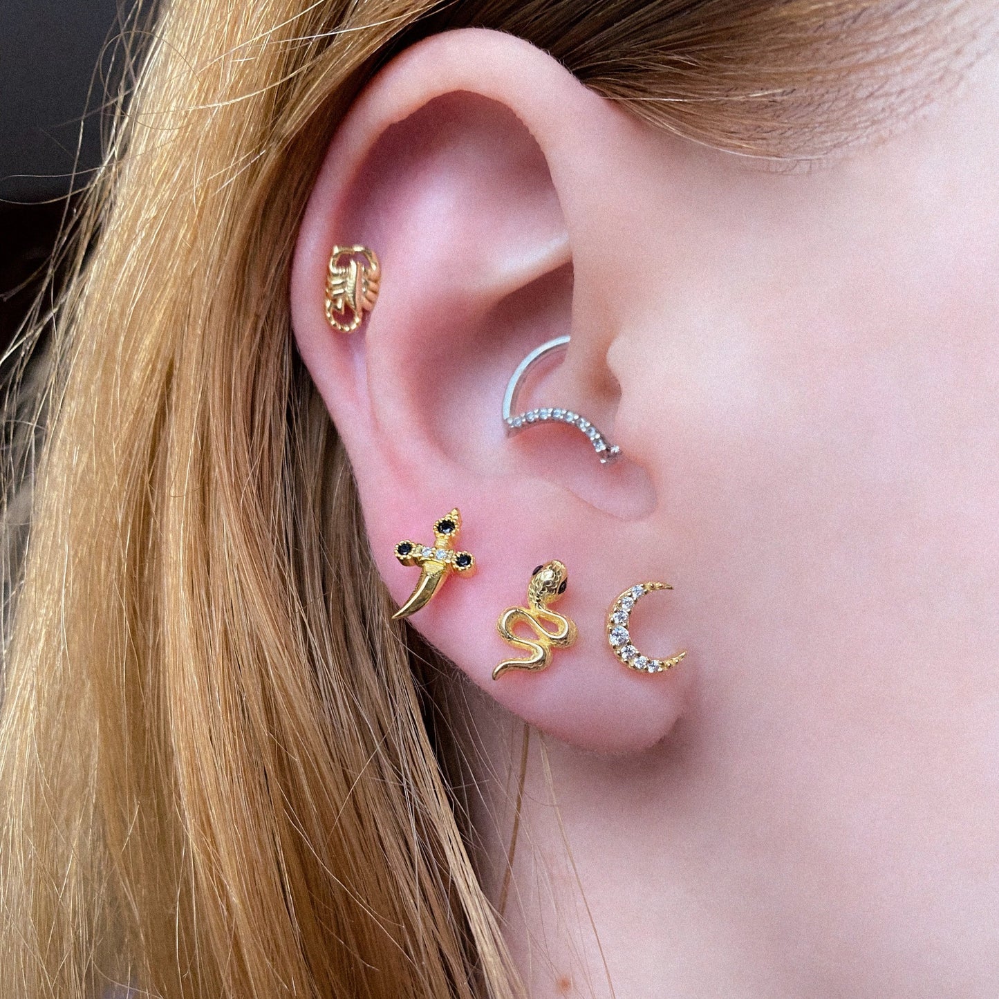 Cute Scorpion Piercing