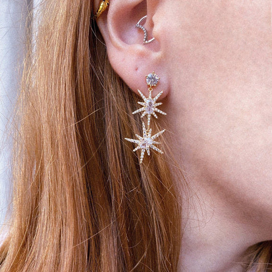 Mizar & Alcor Long Earring