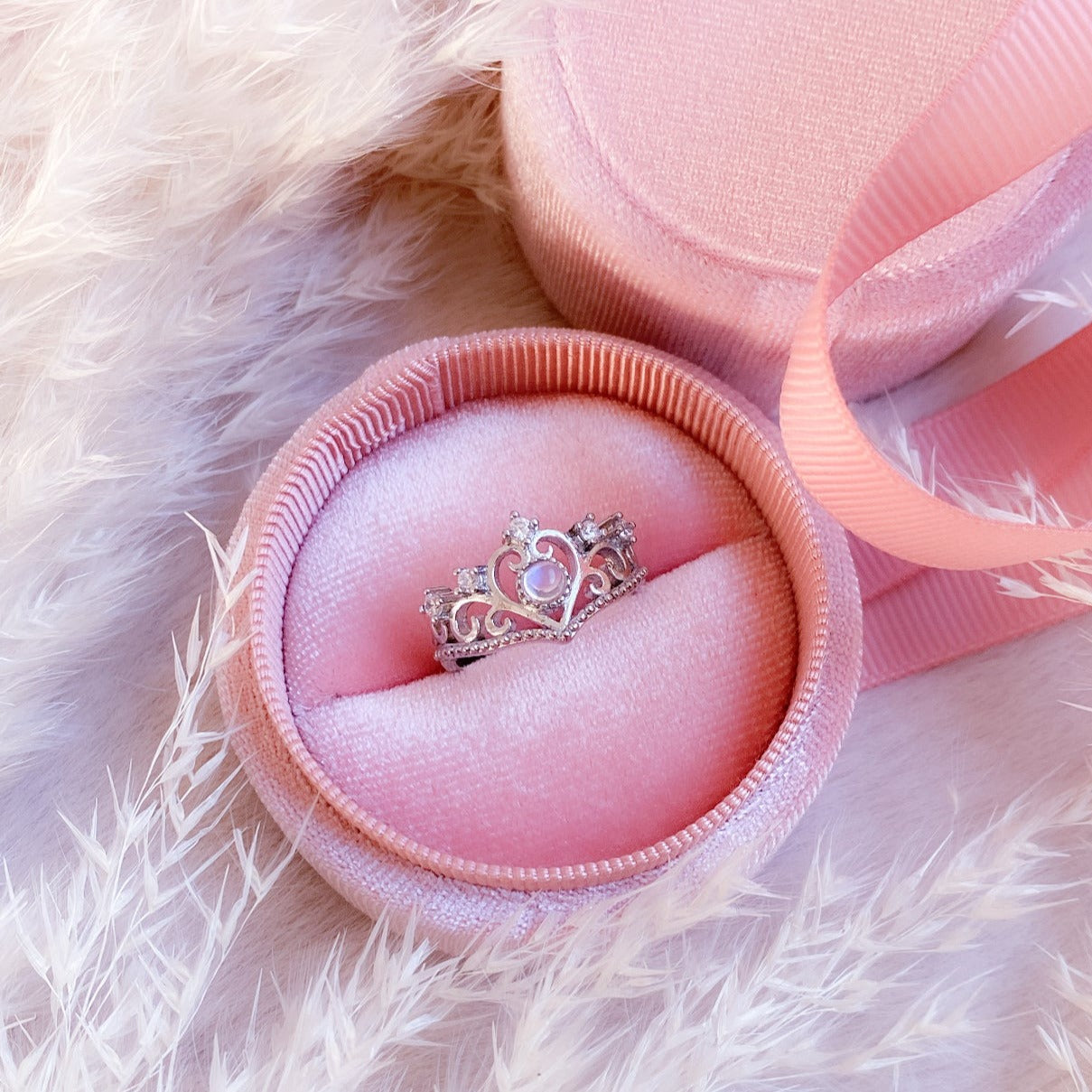 Ethereal Moon Princess Ring