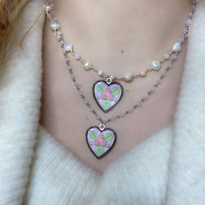 Blossom Memory Locket Necklace