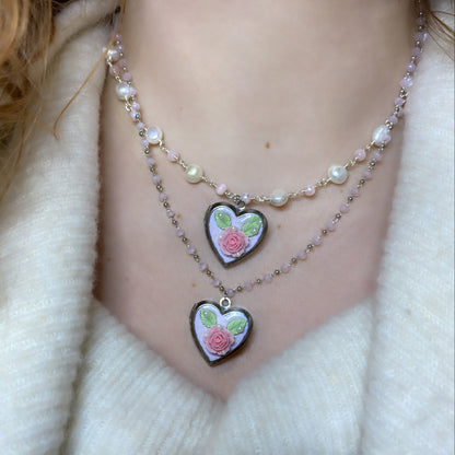 Blossom Memory Locket Necklace