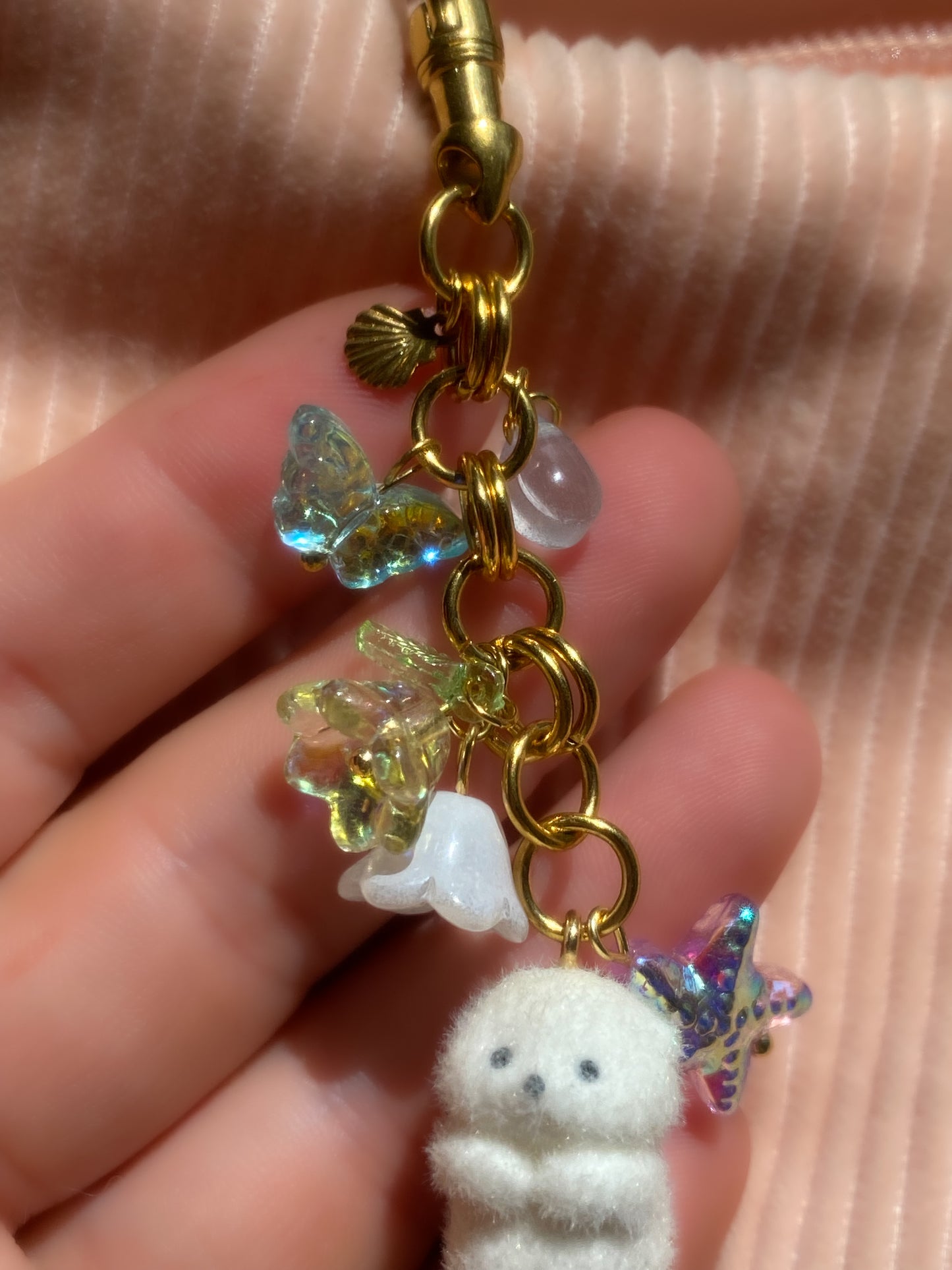 Paws & Petals Keychain Bag Charm