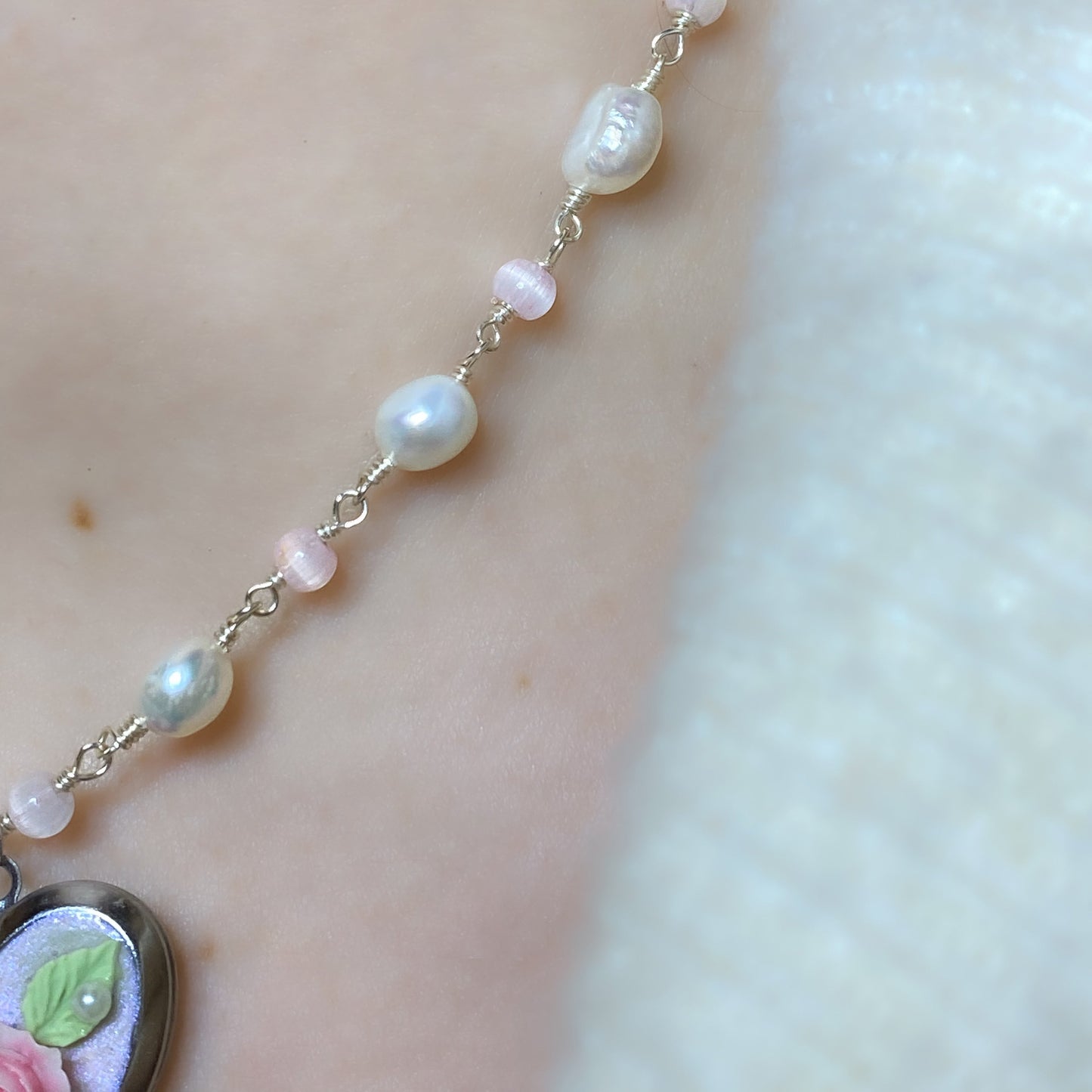 Blossom Memory Locket Necklace