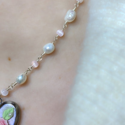 Blossom Memory Locket Necklace