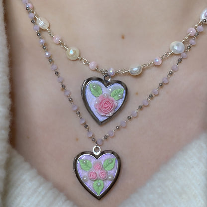 Blossom Memory Locket Necklace