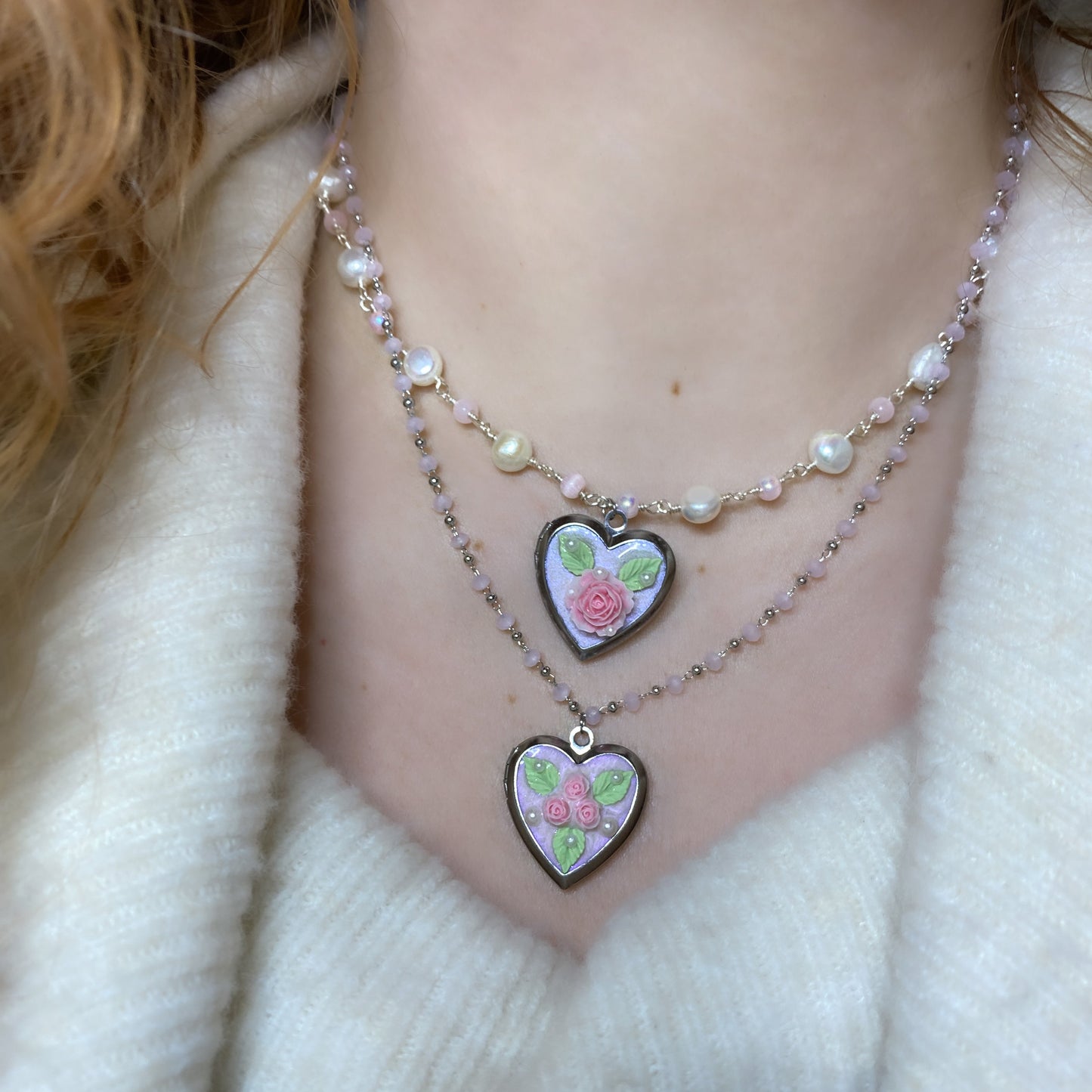 Blossom Memory Locket Necklace