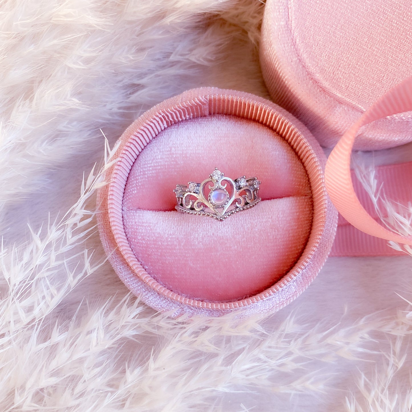 Ethereal Moon Princess Ring
