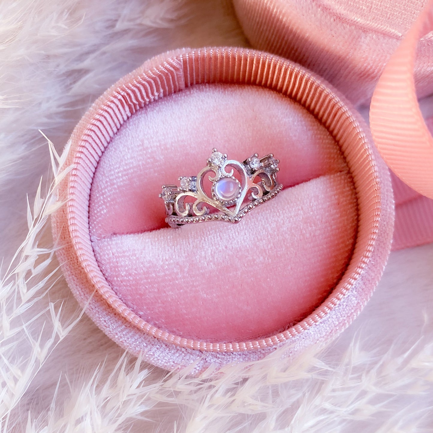 Ethereal Moon Princess Ring