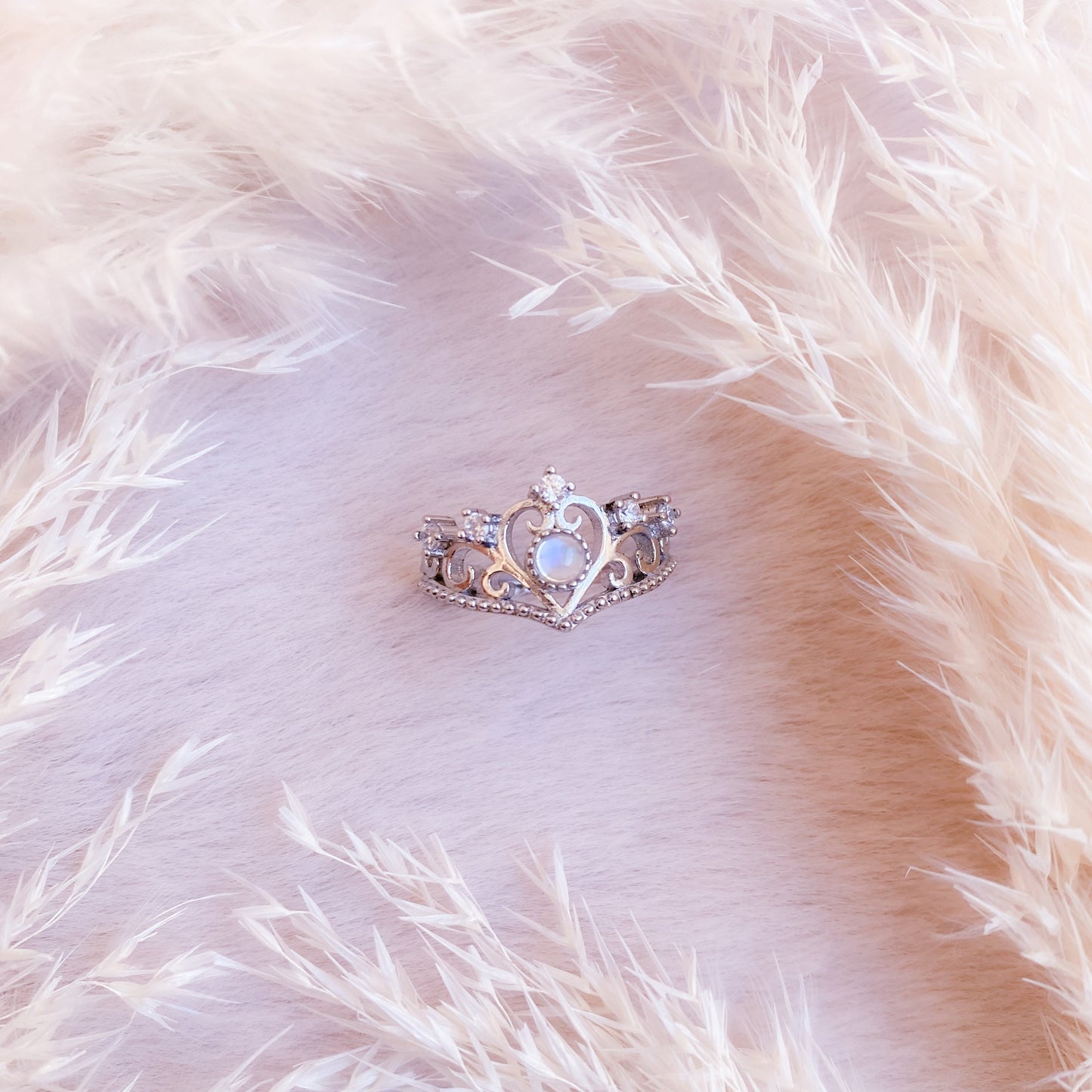 Ethereal Moon Princess Ring
