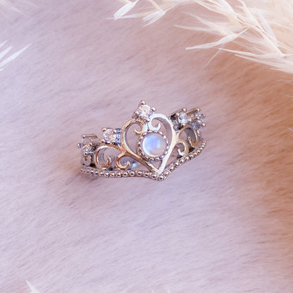 Ethereal Moon Princess Ring