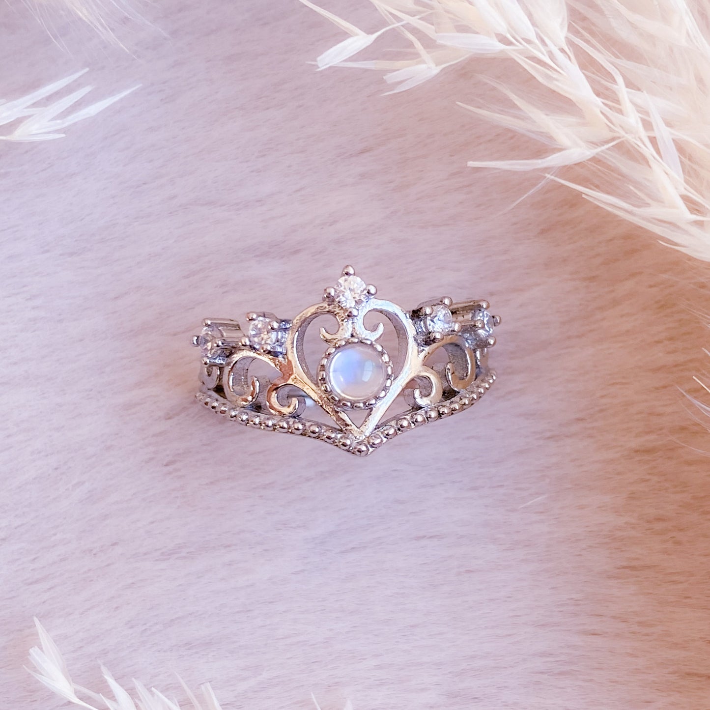 Ethereal Moon Princess Ring