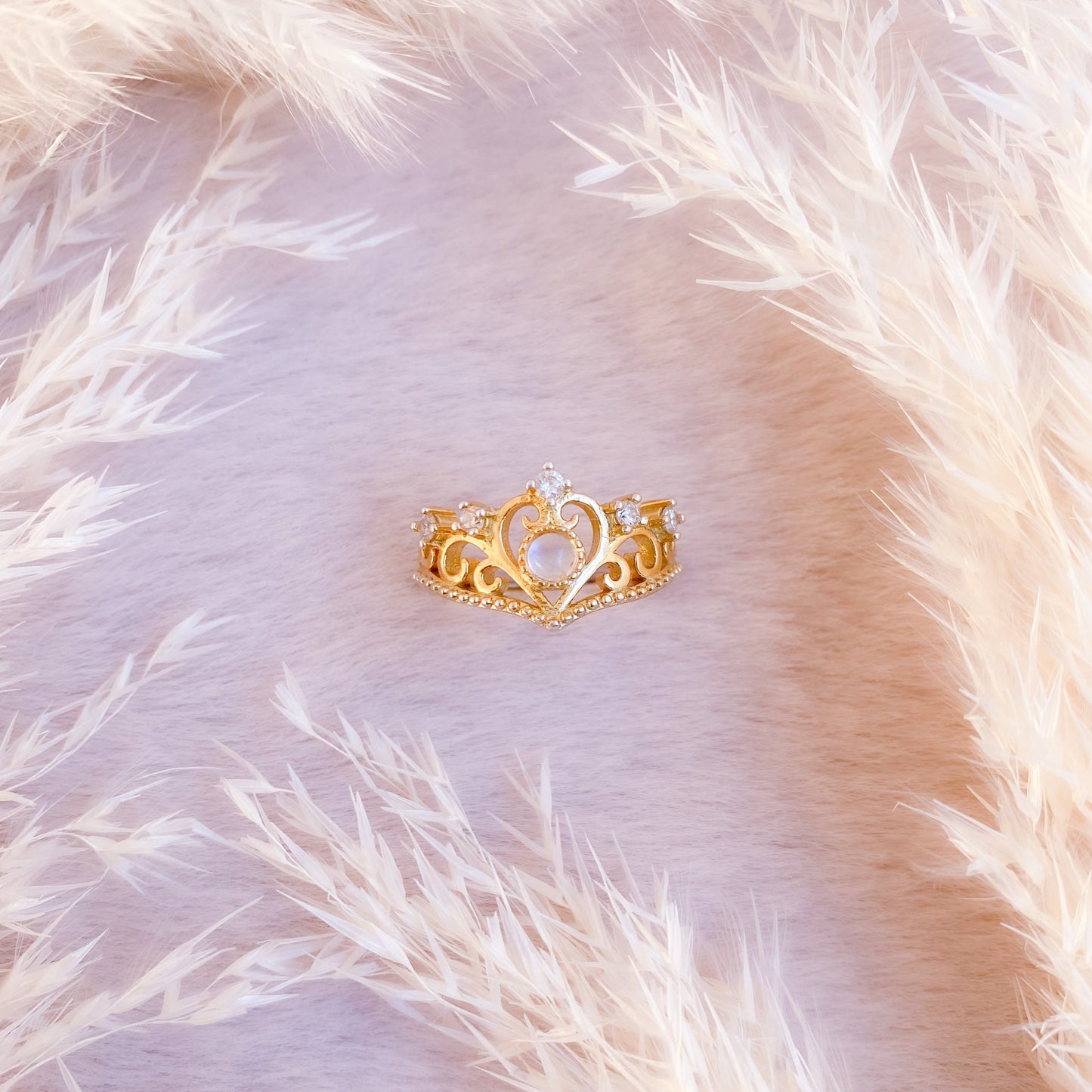 Ethereal Moon Princess Ring