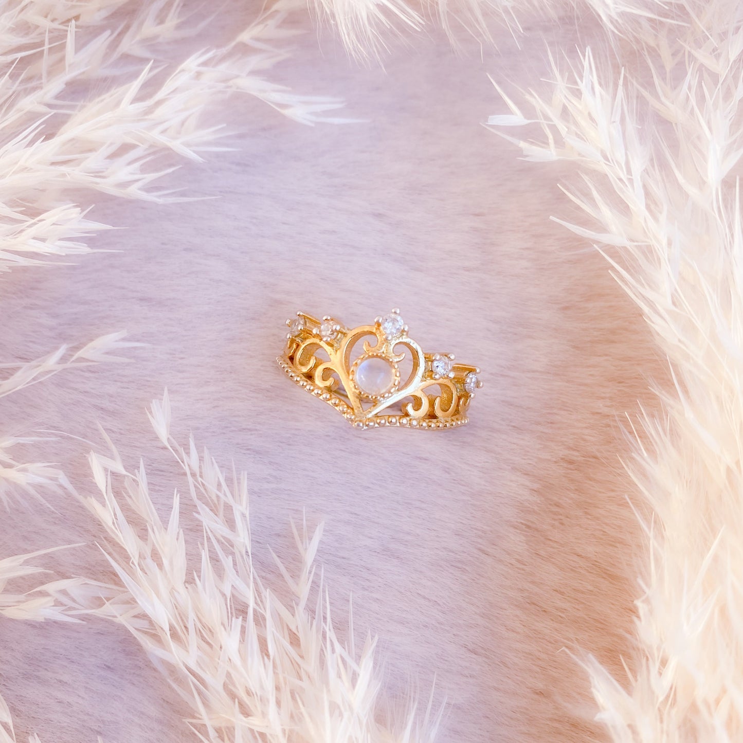 Ethereal Moon Princess Ring