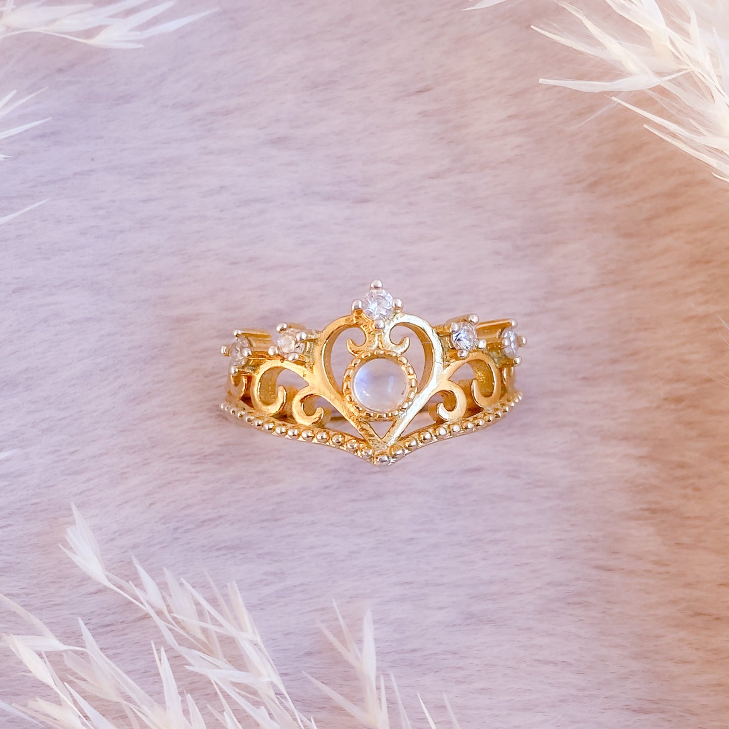 Ethereal Moon Princess Ring