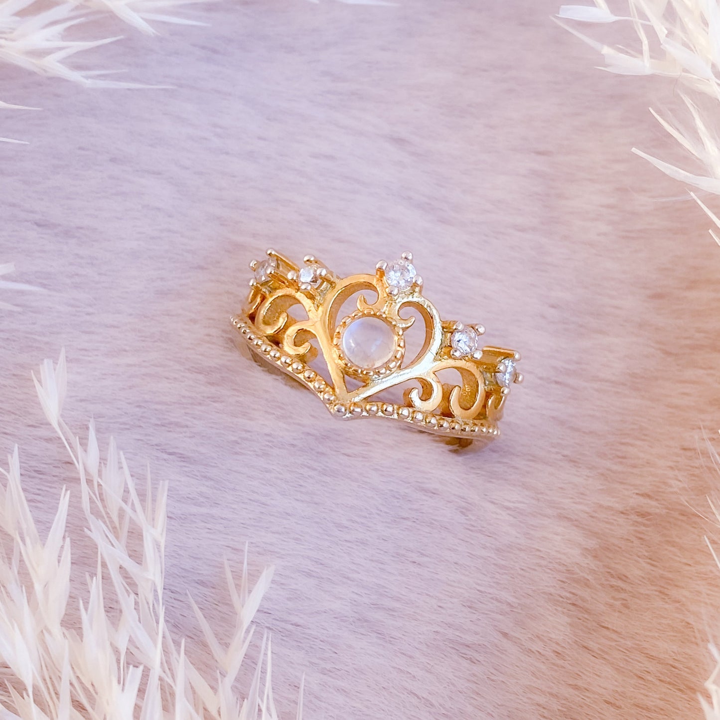 Ethereal Moon Princess Ring
