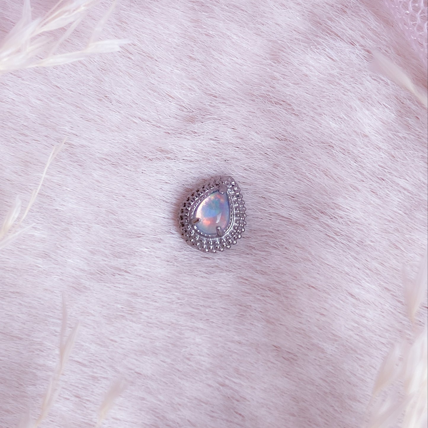 Opal Tear Piercing