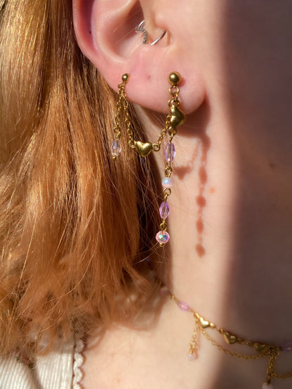 For Your Love Double Earring