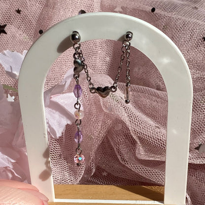 For Your Love Double Earring