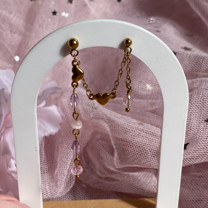 For Your Love Double Earring