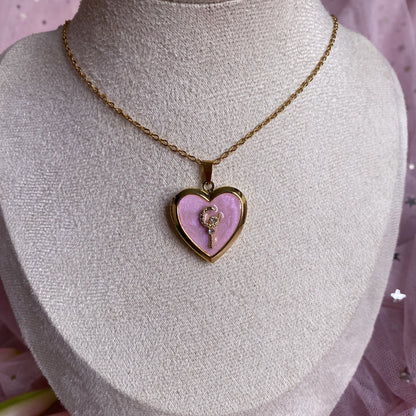 Lunar Memory Locket Necklace