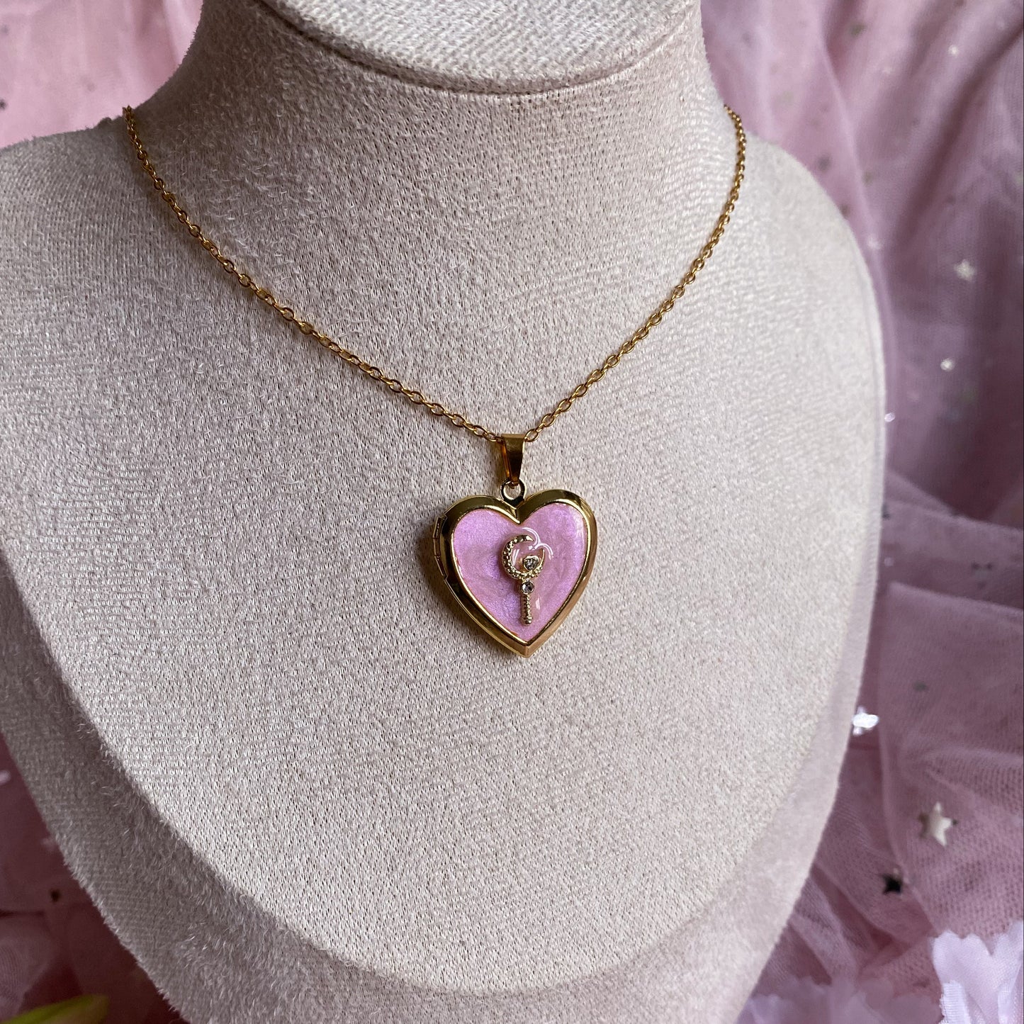 Lunar Memory Locket Necklace