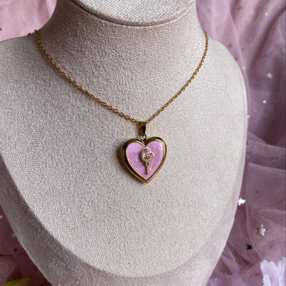 Lunar Memory Locket Necklace