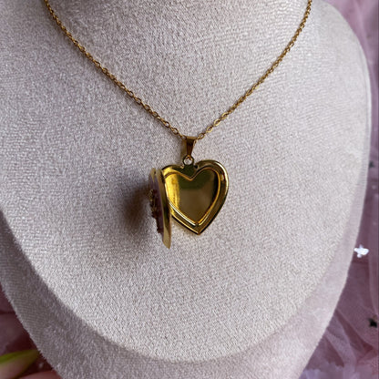 Lunar Memory Locket Necklace