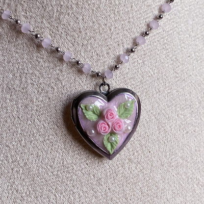 Blossom Memory Locket Necklace