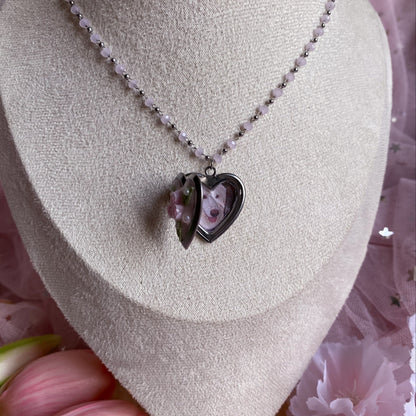 Blossom Memory Locket Necklace