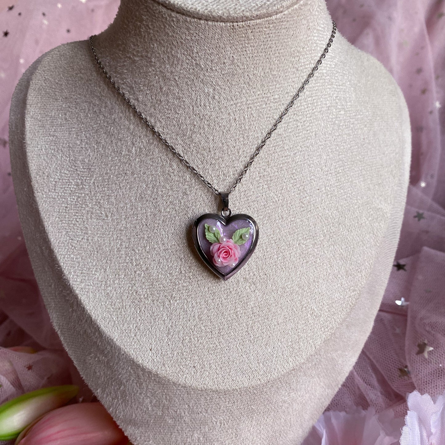 Blossom Memory Locket Necklace