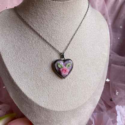 Blossom Memory Locket Necklace