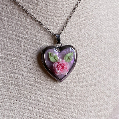 Blossom Memory Locket Necklace