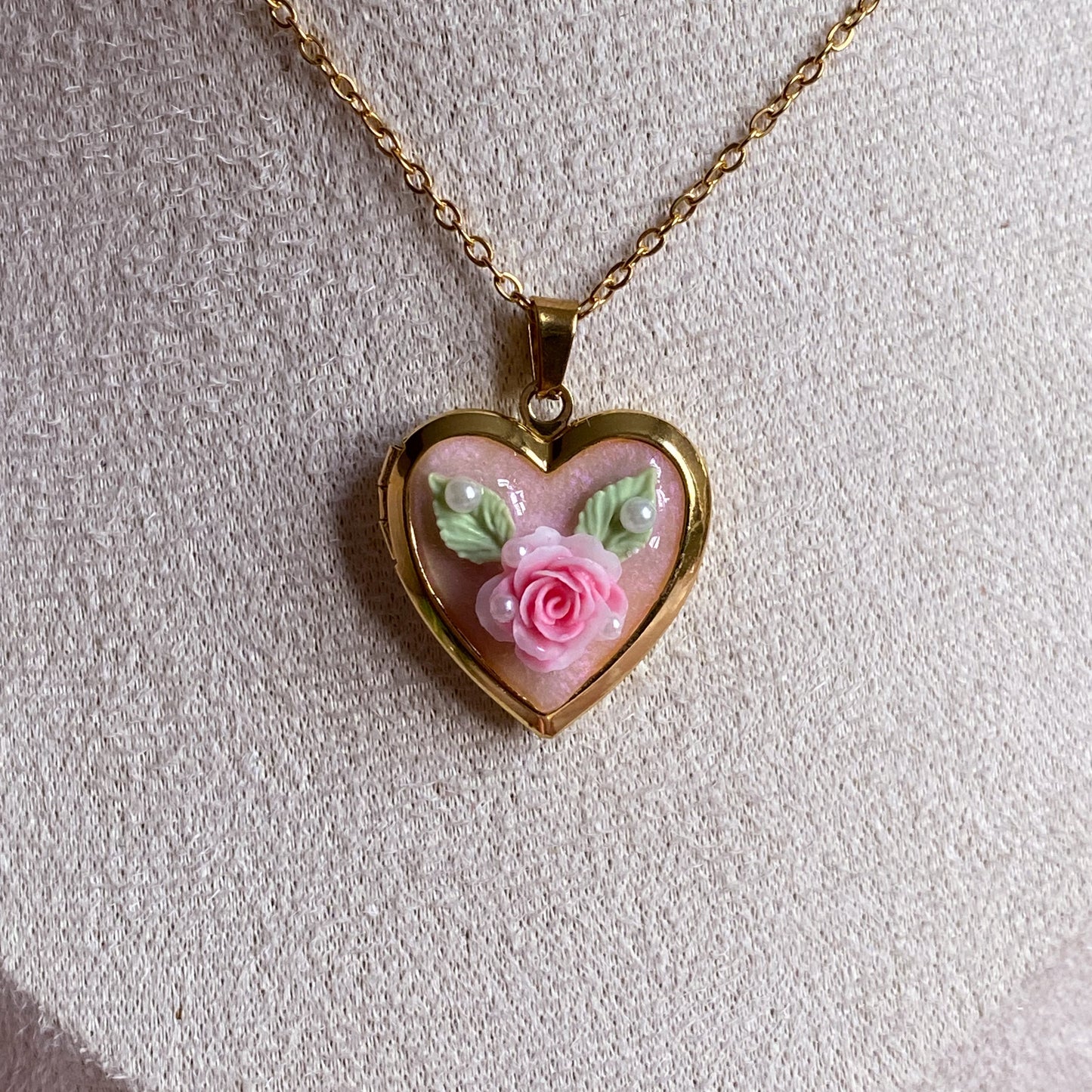 Blossom Memory Locket Necklace