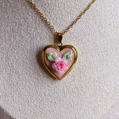 Blossom Memory Locket Necklace