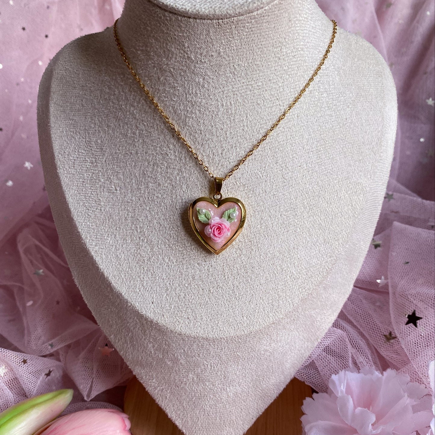 Blossom Memory Locket Necklace