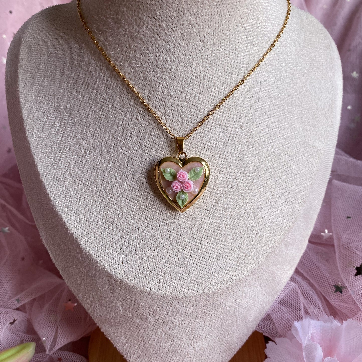Blossom Memory Locket Necklace