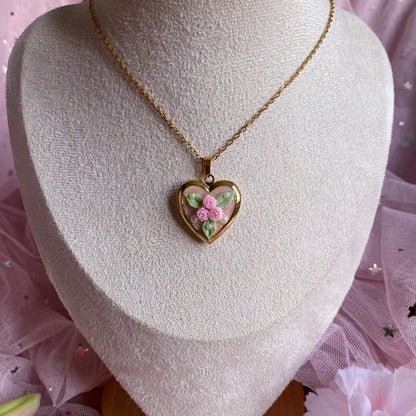 Blossom Memory Locket Necklace